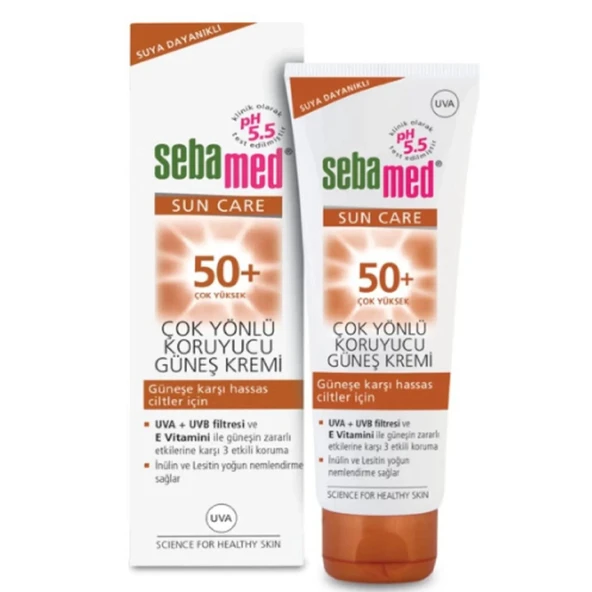 Sebamed Sun Care Suya Dayanıklı Spf 50+ Çok Yönlü Koruyucu Güneş Kremi 75ml. ürün görseli 1