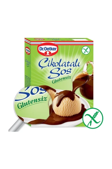 Dr. Oetker Glutensiz Çikolatalı Sos 123 gr ürün görseli 1