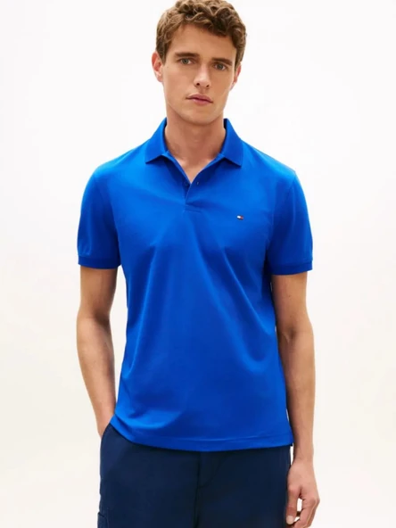 Tommy Hilfiger MW0MW37309C7F Performance Pique Reg Erkek Polo Tişört ürün görseli 1