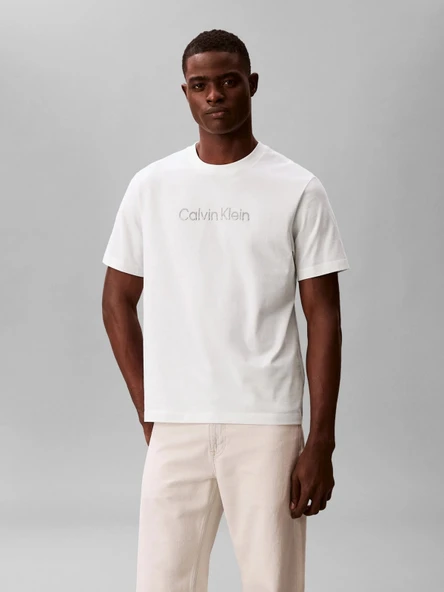 Calvin Klein LV04LF813GYAF 20S Eu Wholesale Sportswear Grap Erkek Tişört ürün görseli 1