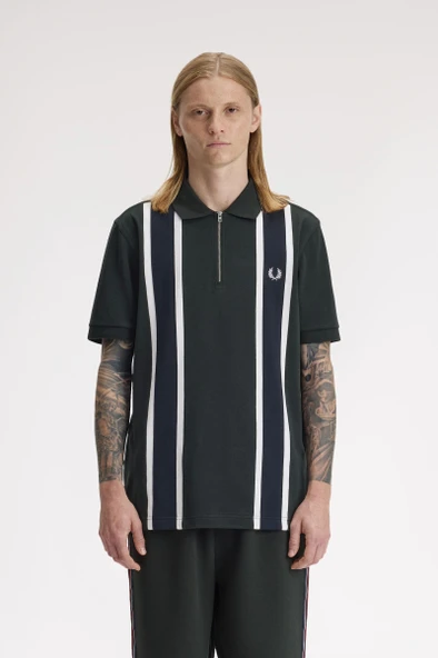 Fred Perry M2420-Q20 Tramline Erkek Polo Tişört ürün görseli 1