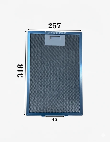 Ariston İle Uyumlu HBT6IXAQ Davlumbaz Aspiratör Yağ Filtre ürün görseli 1