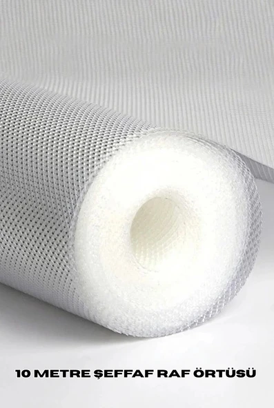 10 Metre Şeffaf Silikonlu Kaymaz Çekmece İçi Düzenleyici ürün görseli 1