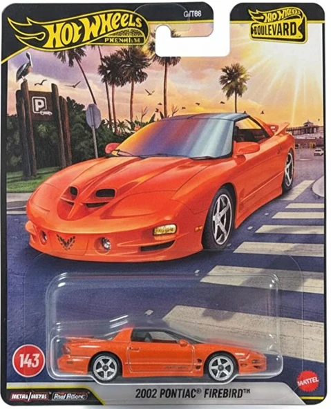 Hot Wheels Premium Boulevard 2002 Pontiac Firebird JHW17 ürün görseli 1