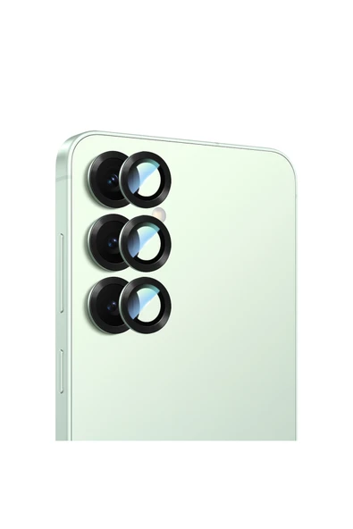 CaseWorld Galaxy S25 Uyumlu CaseWorld Alloy Serisi Oleofobik Anti Reflective Kamera Lens Koruyucu Yeşil ürün görseli 1