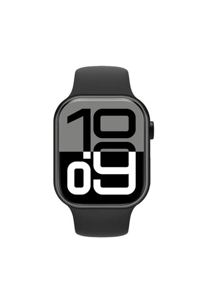 Lapas LW-02 iOS ve Android Uyumlu Akıllı Saat IP68 Sertifikalı Siyah ürün görseli 1