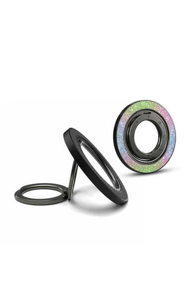 Youngkit Colorful Serisi Double Magnetik Ring Stand Telefon Tutucu Renkli ürün görseli 1