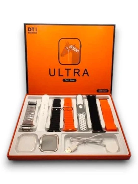 Watch 8 Ultra 7 Kordonlu Akıllı Saat - Resim 3