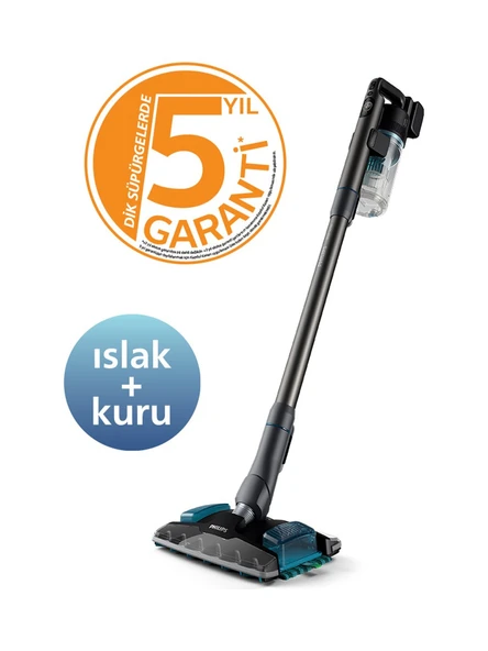 Philips 8000 Serisi Aqua Plus XC8053/01 Şarjlı Dikey Süpürge ürün görseli 1