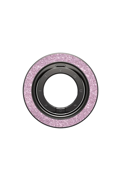 Youngkit Colorful Serisi Double Magnetik Ring Stand Telefon Tutucu Pembe - Resim 3
