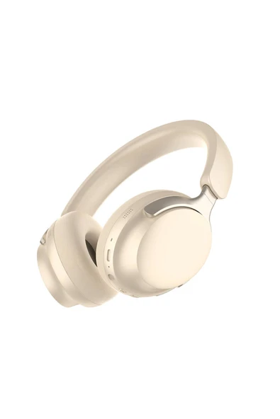 Lapas Aktif Gürültü Önleyici ANC Özellikli Kulak Üstü Bluetooth Kulaklık Lapas LP-HD001 v5.4 Krem ürün görseli 1
