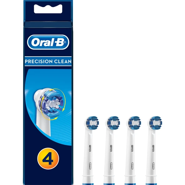 Oral-B EB20-4 Precision Clean 4'lü Diş Fırçası Yedek Başlığı ürün görseli 1