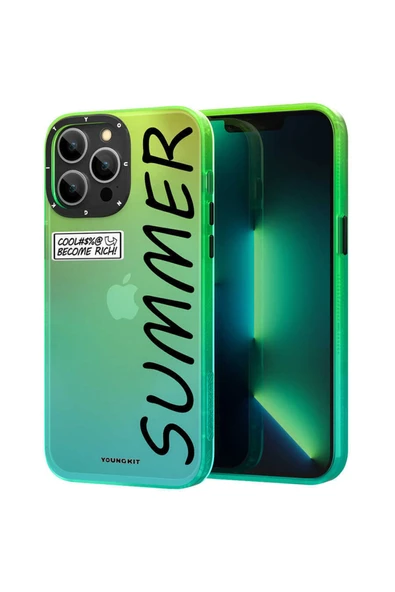 Youngkit Iphone 13 Pro  Uyumlu  Kılıf Summer Serisi Kapak ürün görseli 1