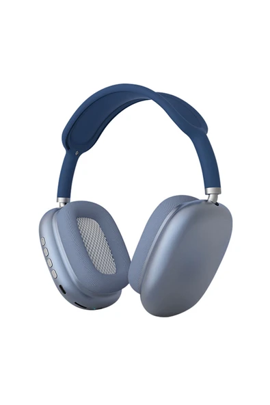 Lapas P10 Hi-Fi Ses Kalitesi Ayarlanabilir ve Katlanabilir Kulak Üstü Bluetooth Kulaklık Mavi ürün görseli 1