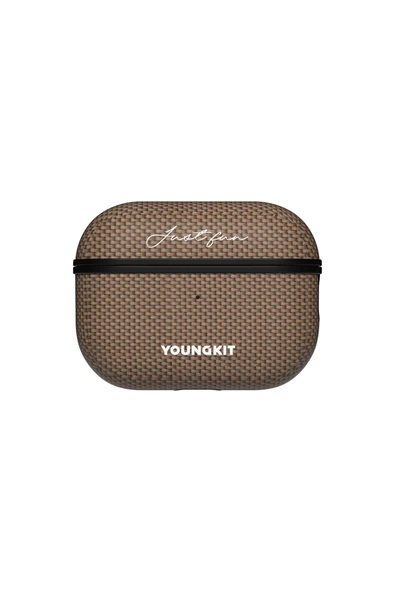 Youngkit Airpods Pro Kılıf Magsafe Uyumlu Aramid Fiber Youngkit 1500D Kevlar Extreme Wing Serisi Gold ürün görseli 1
