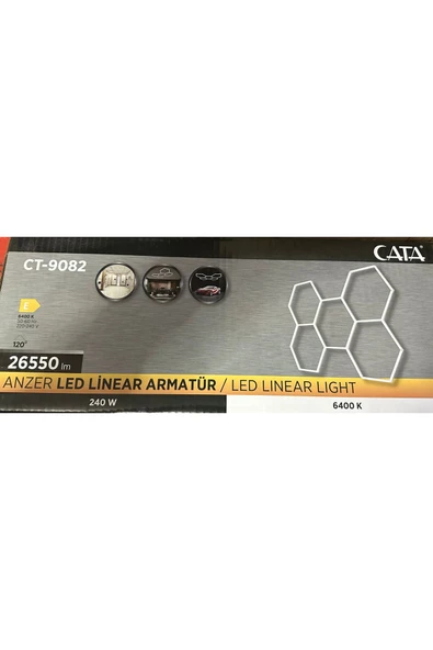 Cata CT-9082 Anzer LED Lineer Armatür Beyaz Işık ürün görseli 1