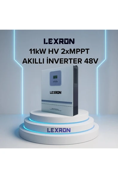 Lexron 11KW HV 2XMPPT AKILLI INVERTER 48V ürün görseli 1