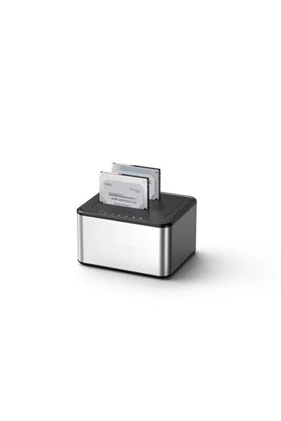 CODEGEN 2.5,3.5" USB 3.0 CDG-DOC-404 Sata Harddisk Dock SSD Kopyalama Özellikli - Resim 2