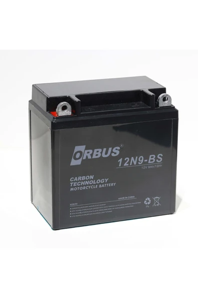 ORBUS 12n9-bs Motosiklet Aküsü ürün görseli 1