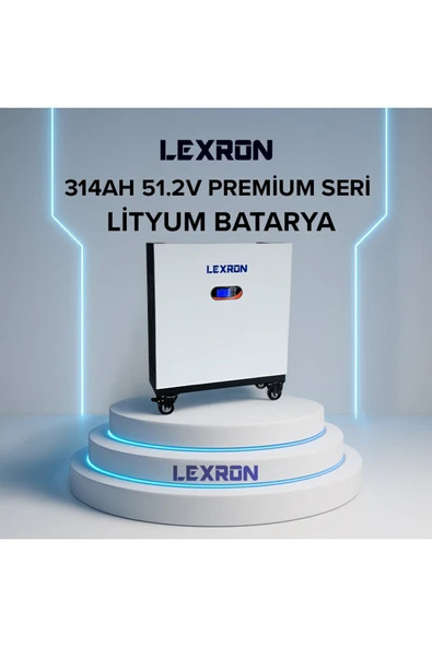 Lexron 314AH 51.2V PREMİUM SERİSİ LİTYUM BATARYA ürün görseli 1