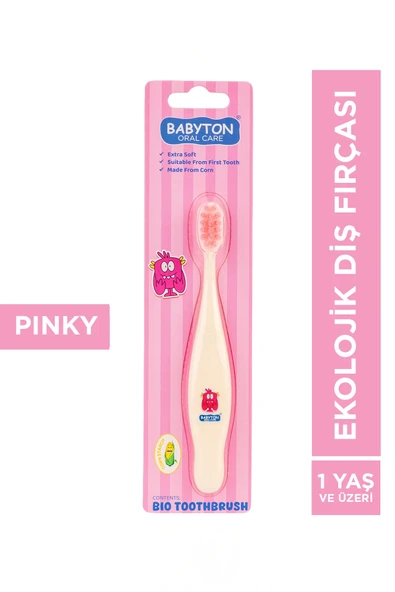 Ekolojik Diş Fırçası Pinky ürün görseli 1