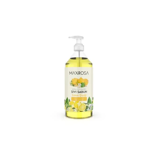 Maxrosa Doğal Nemlendirici Sıvı Sabun Limon Çiçeği 750 ml ürün görseli 1