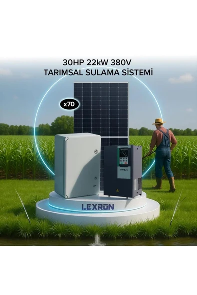 Lexron 30HP 22kW (380V) TARIMSAL SULAMA SİSTEMİ ürün görseli 1