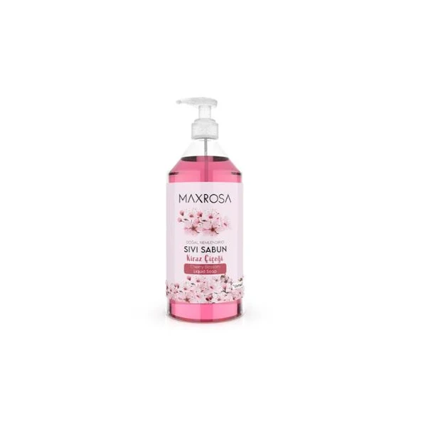 Maxrosa Doğal Nemlendirici Sıvı Sabun Kiraz Çiçeği 750 ml ürün görseli 1