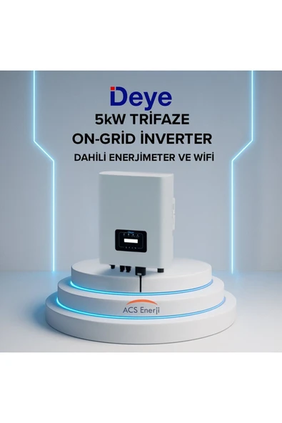 DEYE 5KW ON-GRİD TRİFAZE İNVERTER - Resim 7