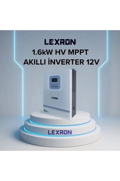 Lexron 1.6 KW MPPT (55-450V) TAM SİNÜS (AKILLI) HV INVERTER ürün görseli 1