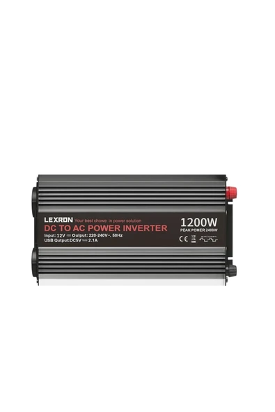 Lexron 1200W 12V Modifiye Sinüs İnverter - Resim 3