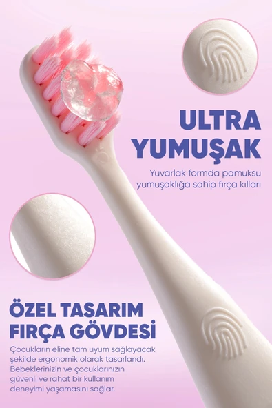 Ekolojik Diş Fırçası Pinky - Resim 2