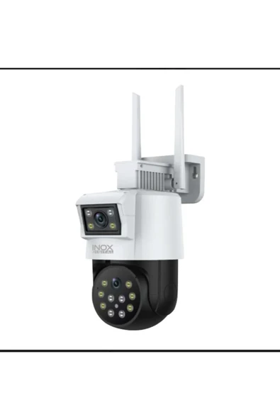 INOX 3+3MP X102 3.6MM Dual Lens Speed Dome Wıfı Kamera ürün görseli 1