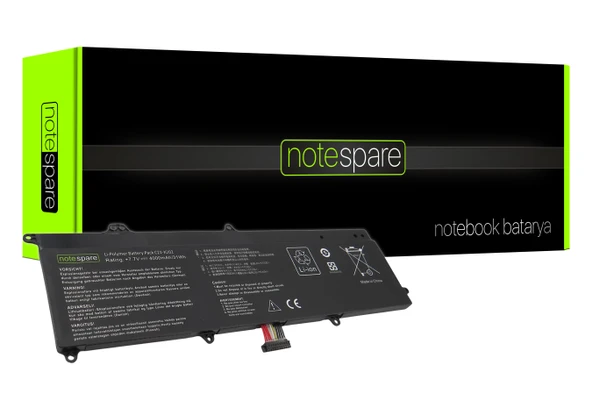 Asus ile Uyumlu Vivobook X201E-KX059D, X201E-KX059H Notebook Batarya Pil ürün görseli 1