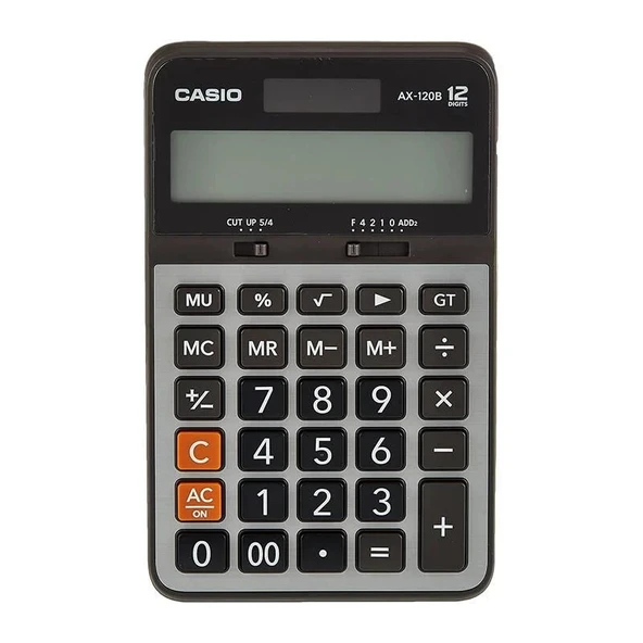 Casio AX-120B Masaüstü Hesap Makinesi 12 Hane ürün görseli 1