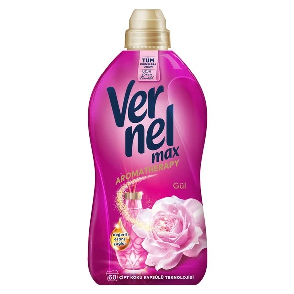 Vernel Max Aromatherapy 1440 ml Gül x 2 Adet - Resim 2