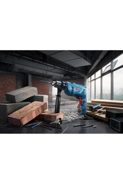 Bosch GSB 600 Darbeli Matkap - Resim 3