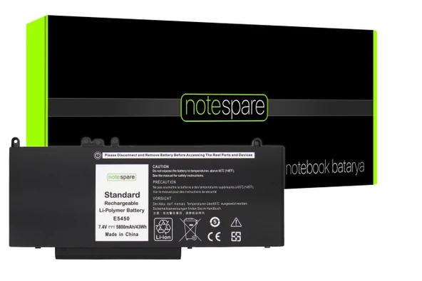 Dell ile Uyumlu Latitude 5550 P37F001, E5250 CA017LE5250EMEA_W Notebook Batarya Pil ürün görseli 1