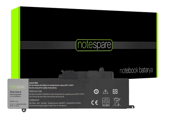 Dell ile Uyumlu Inspiron P55F004, P57G001 Notebook Batarya Pil ürün görseli 1