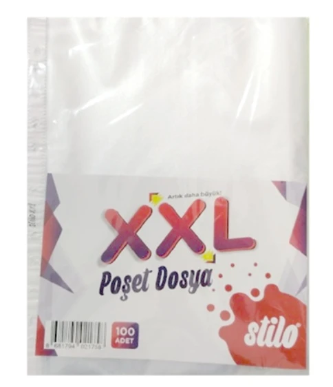 Stilo Poşet Dosya XXL 100Lü ürün görseli 1