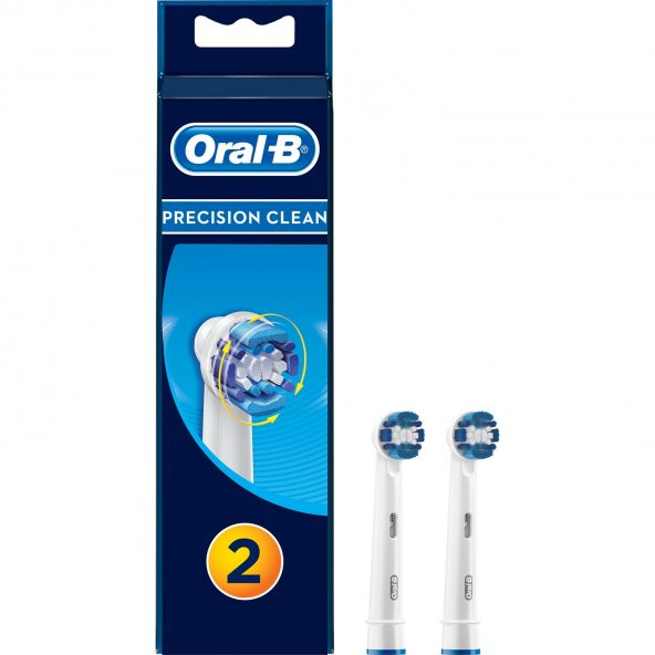 Oral-B Precision Clean 2Li Diş Fırçası Yedek Başlığı ürün görseli 1