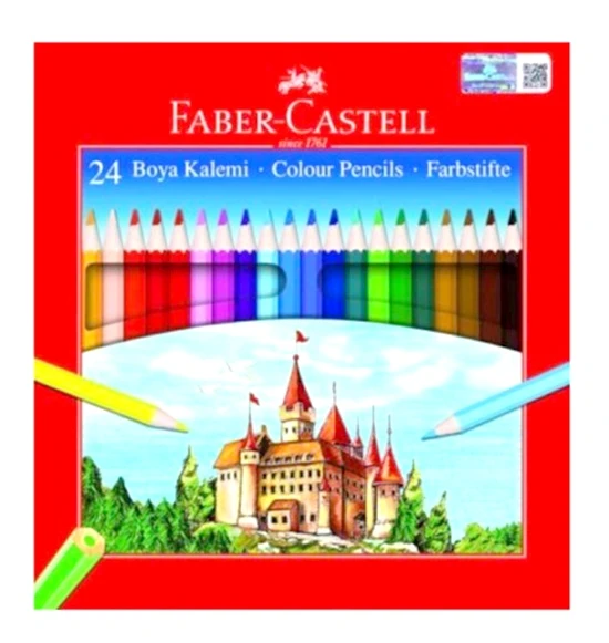 Faber Castell Kuru Boya 24Lü Karton Kutu - 3 adet ürün görseli 1