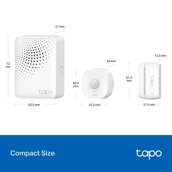 TP-Link Tapo T30 KIT - Akıllı Sensör Başlangıç Kiti ürün görseli 1