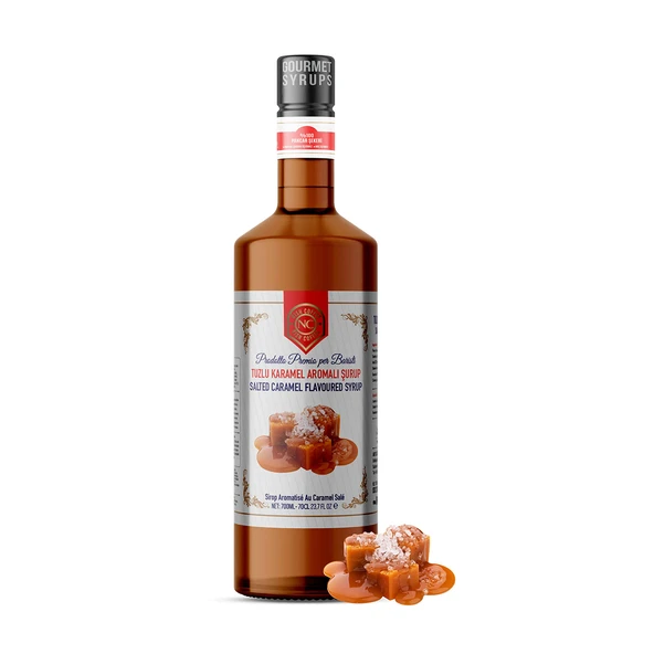 Nish Tuzlu Karamel Aromalı Şurup 700 ML-Pet Şişe ürün görseli 1