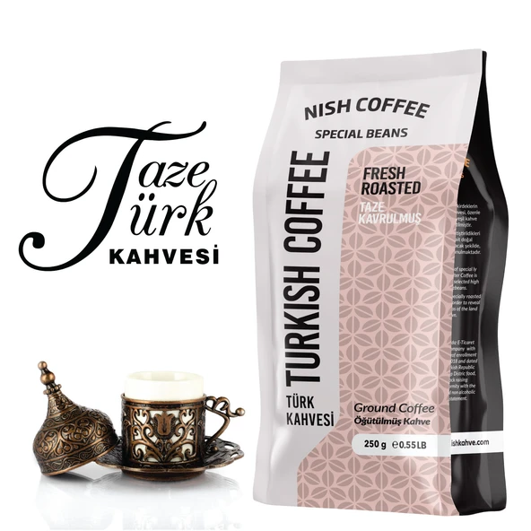 Nish Türk Kahvesi 1 Kg - Resim 4