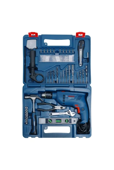 Bosch Gsb 600 Darbeli Matkap + 100 Parça Aksesuar 06011A0321 ürün görseli 1