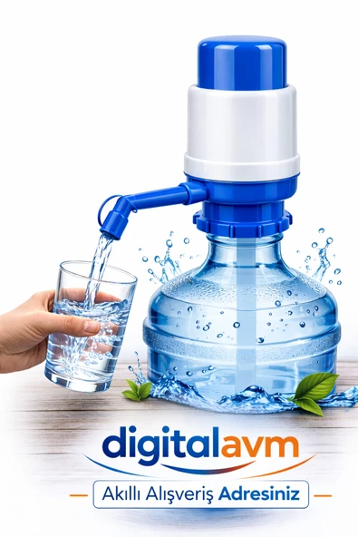 digitalavm akıllı alışveriş adresiniz Manuel Su Pompası Damacana Pompası ürün görseli 1