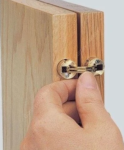 Silindir Masa Menteşesi 14 mm Çift - Resim 2