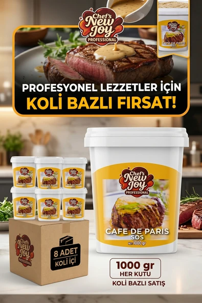 Cafe de Paris Sos 1000 G X 8 Adet - 1 Koli (Koli Bazlı Avantaj Paketi) ürün görseli 1