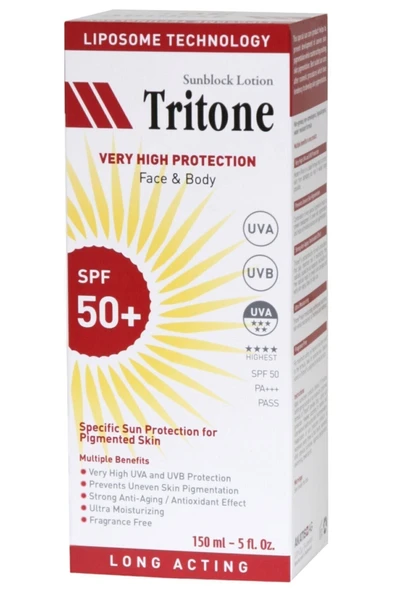 TRİTONE Güneş Koruyucu Spf50 Losyon 150ml ürün görseli 1